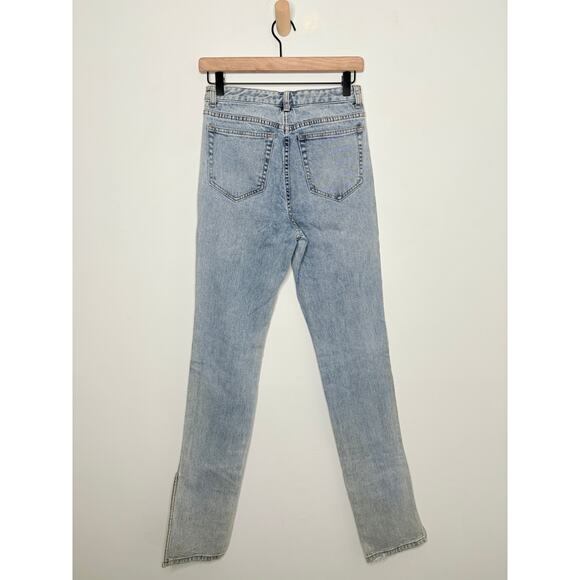 Something Navy Nina Split Leg Jeans Size 4 - Picture 7 of 10